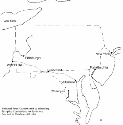 Map of Frederick Ince in USA